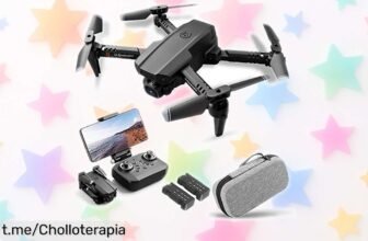 Captura momentos únicos con el drone 4K Goolsky, ¡ofertón imperdible que no te puedes perder! Llévatelo hoy y comienza la aventura de tus recuerdos.