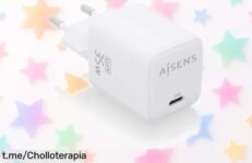 Cargador rápido Aisens GAN 35W: potente, con USB-C PD3.0 y QC4.0, ahora a un precio rebajado que no verás dos veces ¡Hazlo tuyo antes de que se escape este super chollo!