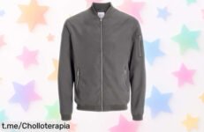 Cazadora Jack & Jones Castlerock con caída de precio: estilo urbano y calidad top que hará girar miradas. ¡No dejes escapar este chollo y renueva tu armario ya!