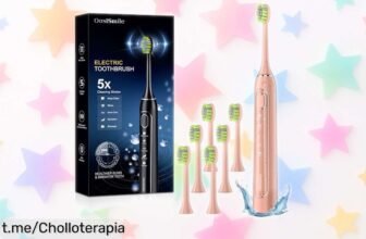 Cepillo eléctrico sónico OasiSmile con 42,000 vibraciones: oferta brutal para cuidar tu sonrisa ¡No dejes pasar este chollo que se agota rápido!
