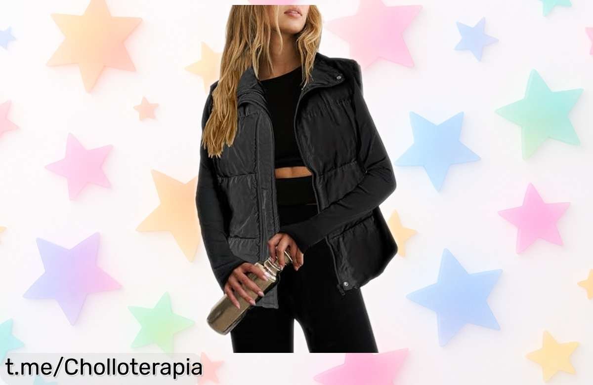 Chaleco acolchado sin mangas Zeagoo en un ofertón que no pesa y tiene bolsillos; abrígate ligero mientras sientes el estilo. ¡Consíguelo antes de que se acabe!