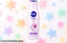 Champú brillante NIVEA Hairmilk Shine para cabello seco: ¡super chollo! Dale vida a tu pelo suave y radiante antes de que se agote, no lo dejes escapar.