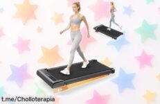 Cinta de correr 3 en 1 con motor silencioso, ¡baja el precio y corre a disfrutar del entrenamiento en casa! Aprovecha esta oferta limitada antes de que se agote.