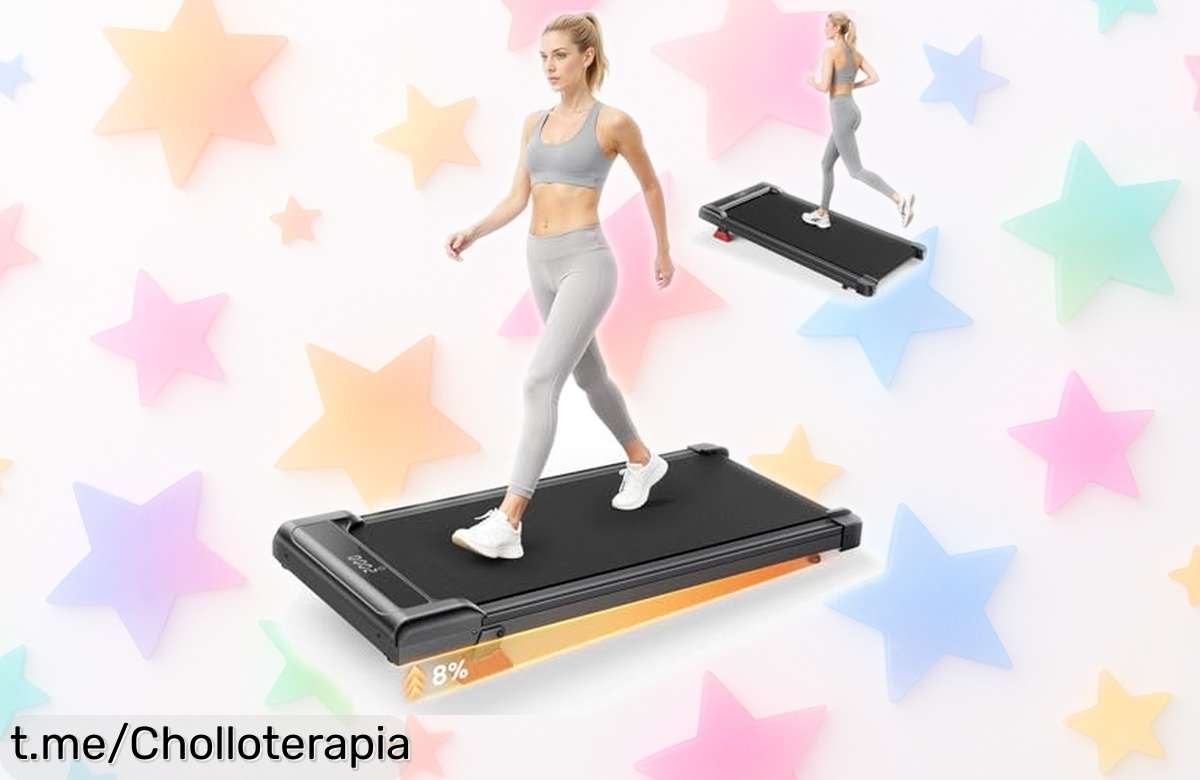 Cinta de correr 3 en 1 con motor silencioso, ¡baja el precio y corre a disfrutar del entrenamiento en casa! Aprovecha esta oferta limitada antes de que se agote.