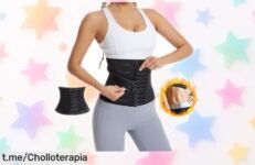 Cintura entrenador de sudoración HBSFBH que aplana tu barriga y refuerza tu espalda a un precio rebajado, ¡no te pierdas esta oportunidad única de lograr el cuerpo que deseas!