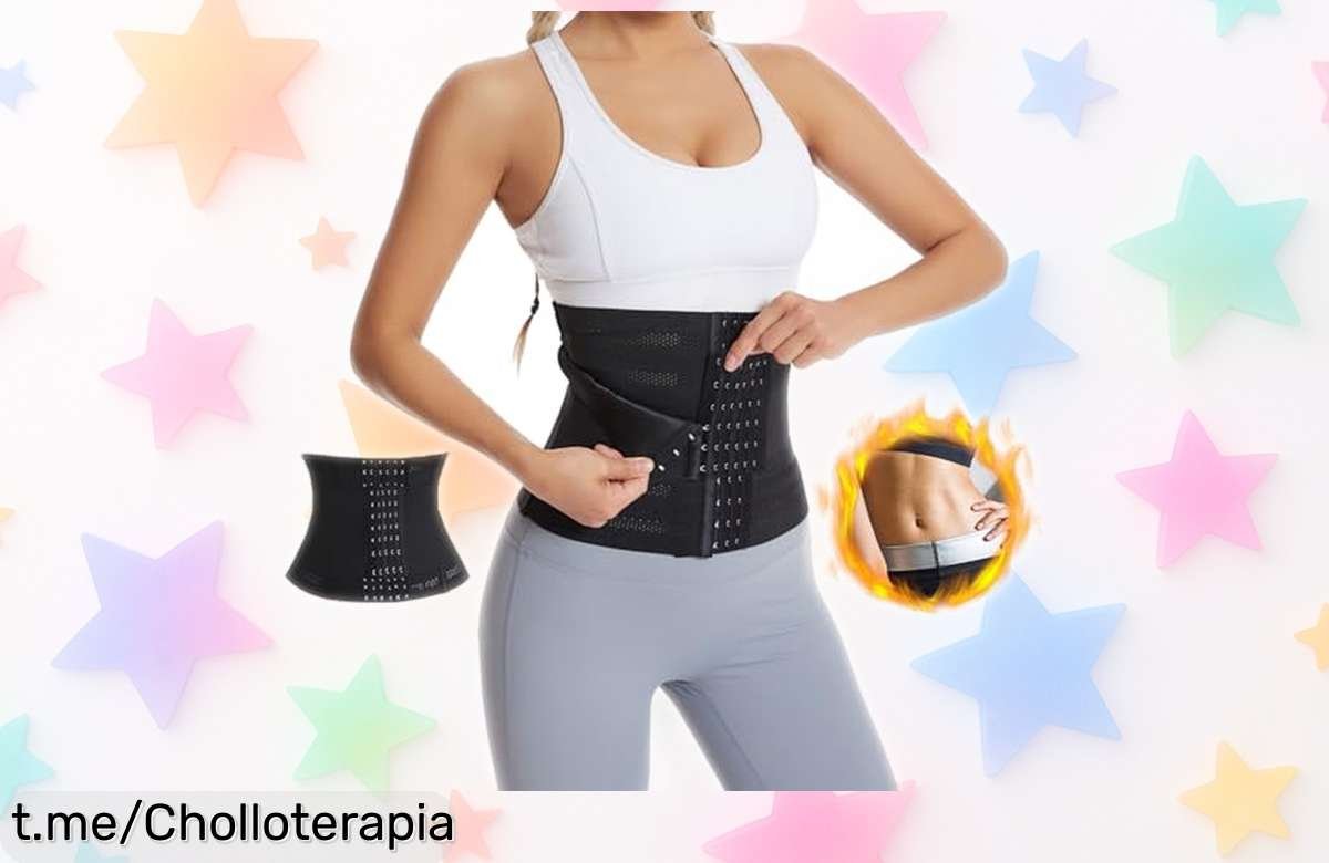 Cintura entrenador de sudoración HBSFBH que aplana tu barriga y refuerza tu espalda a un precio rebajado, ¡no te pierdas esta oportunidad única de lograr el cuerpo que deseas!