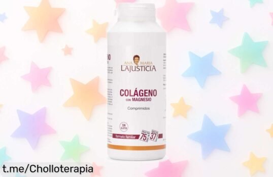 Colágeno con magnesio ANA MARIA LAJUSTICIA: aprovecha este super chollo, cuida tus huesos y articulares hoy mismo, ¡siente el bienestar que mereces antes de que se acabe!