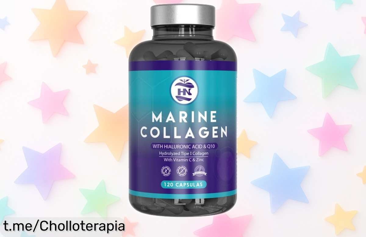 Colágeno marino hidrolizado con ácido hialurónico y más: rebaja increíble en tu salud y belleza, ¡aprovéchalo antes de que se agote y celebra cada día!