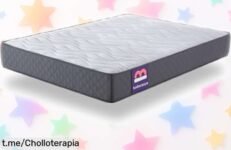 Colchón viscoelástico todocama Pure Flow MAX de 140x190 cm a un precio loco, ideal para cuidar tu columna. ¡No pierdas la oportunidad de descansar como nunca!