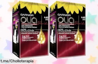 Coloración permanente Garnier Olia Vivids rojo 6.60 en pack de 2 a precio rebajado, ¡haz que tu cabello brille con un color vibrante y sin amoníaco que no querrás perder!