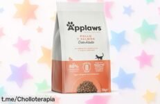 Comida seca natural Applaws para gatos con pollo y salmón, ahora a precio de ganga ¡No pierdas esta oportunidad única y mima a tu felino como se merece!