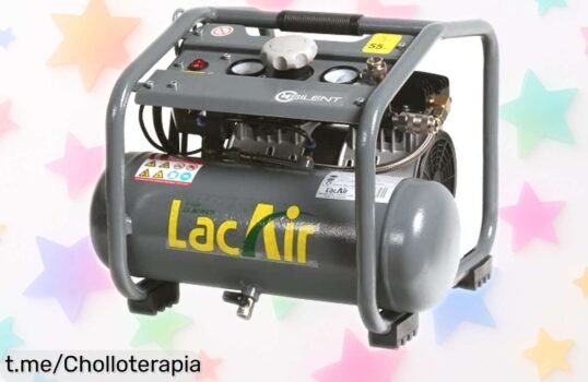 Compresor Silent 6C SH Lacme con potencia perfecta para tus tareas, a precio rebajado que se acaba! ¡No dejes pasar este chollo y llévatelo ya antes de que se acabe!