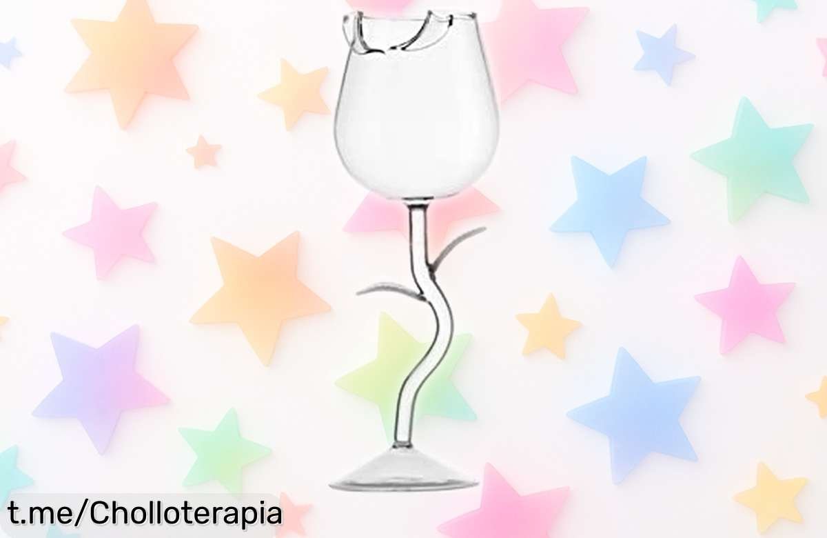Copa de vino elegante y única en vidrio borosilicato 280 ml, ahora a precio rebajado para que deslumbres en cada brindis ¡Aprovecha esta oportunidad irrepetible y celebra con estilo!