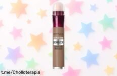 Corrector borrador multiusos Maybelline para ocultar ojeras y dar frescura, ¡precio rebajado de locura! Consíguelo ya y luce una piel radiante que deslumbrará a todos.