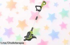 Cortabordes eléctrico CBE 550N potente y con corte ancho, ¡ofertón a precio rebajado que se va volando! Haz que tu jardín brille sin esfuerzo ahora mismo.