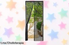 Cortina mosquitera magnética FUNYKICH, ¡protege tu hogar de los mosquitos sin perder visto ni ventilación! Precio rebajado por tiempo limitado, no te quedes fuera y disfruta ahora.