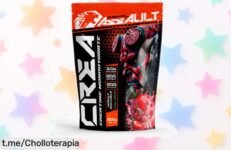 Creatina en polvo Pilopata 100% pura sabor limón, increíble super chollo que le dará a tu cuerpo la fuerza que necesita. ¡No dejes pasar esta oportunidad única!