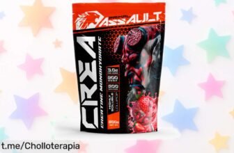 Creatina en polvo Pilopata 100% pura sabor limón, increíble super chollo que le dará a tu cuerpo la fuerza que necesita. ¡No dejes pasar esta oportunidad única!