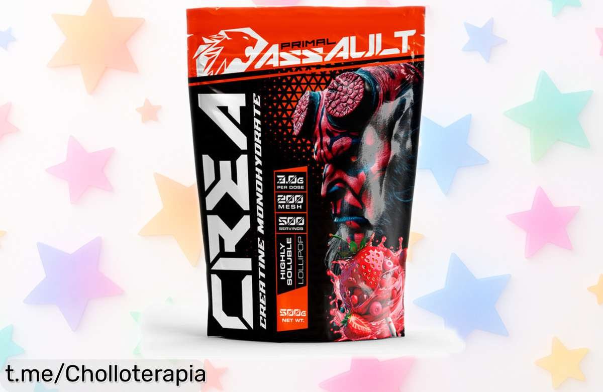 Creatina en polvo Pilopata 100% pura sabor limón, increíble super chollo que le dará a tu cuerpo la fuerza que necesita. ¡No dejes pasar esta oportunidad única!