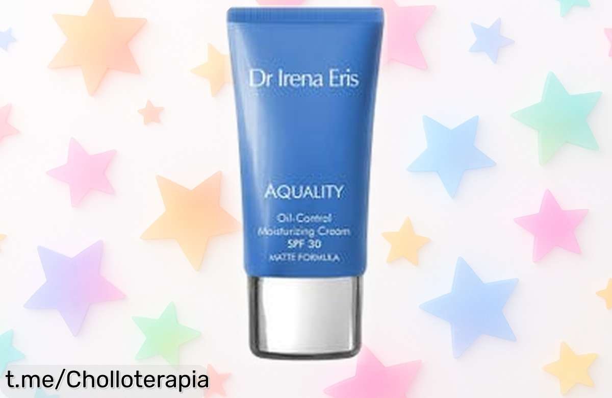 Crema Aquality OilControl SPF 30 de IRENA ERIS rebajada: despídete de los brillos y cuida tu piel con este super chollo, ¡aprovéchalo antes que volará!