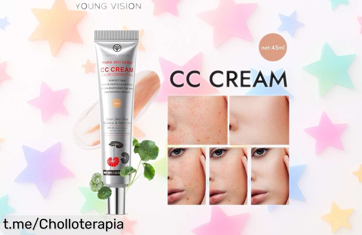 Crema CC iluminadora y BB reparadora de Centella Asiática: ¡ofertón limitado para una piel radiante que no podrás dejar pasar! ¡Corre, las unidades se agotan!