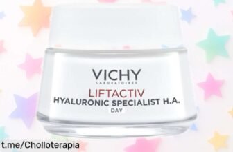 Crema antiarrugas Vichy Liftactiv H.A. a precio rebajado, da firmeza y luminosidad a tu piel. ¡No dejes pasar este super chollo para lucir más joven ahora mismo!