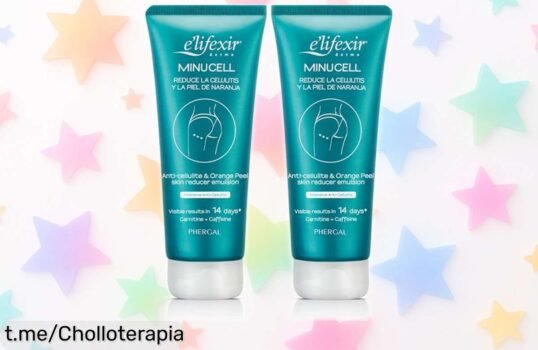 Crema anticelulítica Elifexir Minucell, el chollazo que remodela y tensa tu piel en solo 14 días. ¡No dejes escapar esta oferta limitada así sentirás la firmeza ya!