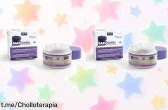 Crema antiedad Bakuchiol Vit de 50 ml, super chollo para piel sensible ¡Hidrata y reduce arrugas sin irritar! Aprovecha esta oferta increíble antes que se acabe.