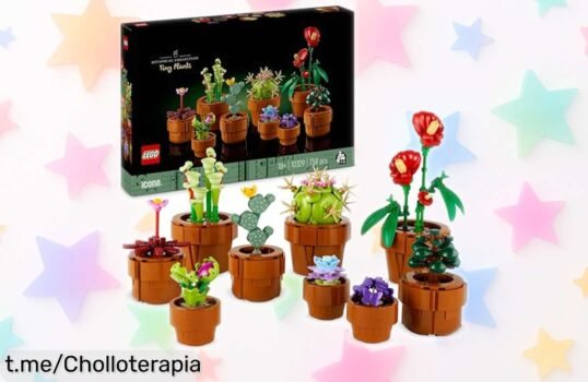 Dale vida a tu hogar con estas 9 plantas artificiales LEGO Botanicals, ¡ahora a un precio loco que no se repetirá! ¡Decora y diviértete antes de que vuelen!