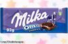 Deliciosa tableta de chocolate con leche Milka Oreo Sándwich en oferta, crujiente y cremosa; el momento perfecto para compartir dulzura y risas ¡No te quedes sin tu gustazo!