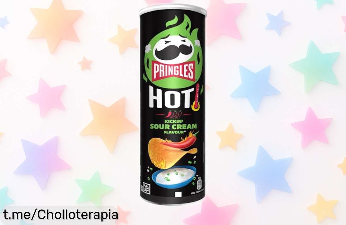 Deliciosas Pringles Hot Kickin con sabor picante y cremoso, ahora a precio rebajado para que tu fiesta nunca pare. ¡No te quedes sin ellos, corre antes de que se acaben!