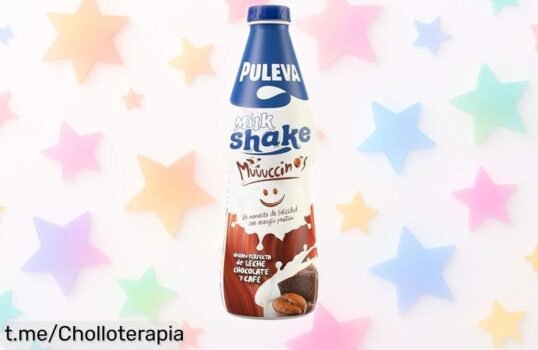 Delicioso batido muuuccino de cacao y café Puleva a precio rebajado que no dura, ¡aprovéchate de este super chollo que llenará tus días de energía y sabor!