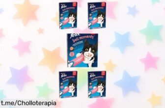 Delicioso bocadillo cremoso Felix Deli Moments para gatos, ¡un super chollo que hará feliz a tu peludo! Aprovecha esta oferta limitada antes de que vuela.