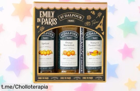 Delicioso pack de mermeladas St. Dalfour con 3 sabores 100% fruta y sin azúcar, calidad francesa a precio rebajado: ¡endulza tus días antes de que se acabe!