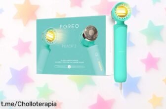 Depiladora IPL FOREO Peach 2 ultrarrápida en oferta imperdible; olvídate del vello y dale a tu piel la suavidad que se merece, ¡no dejes pasar esta oportunidad única!