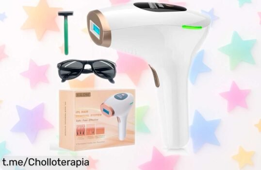 Depiladora láser NALONE con 999.999 flashes, super chollo a precio rebajado: ¡elimina vello rápido y sin dolor! Cuida tu piel pero date prisa, esta oferta se va volando.
