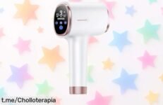 Depiladora láser de luz pulsada para eliminar el vello en casa, ¡aprovecha el precio loco con descuento y consigue una piel suave como nunca antes!