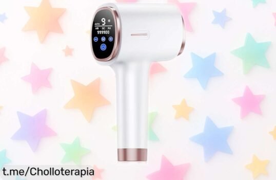 Depiladora láser de luz pulsada para eliminar el vello en casa, ¡aprovecha el precio loco con descuento y consigue una piel suave como nunca antes!