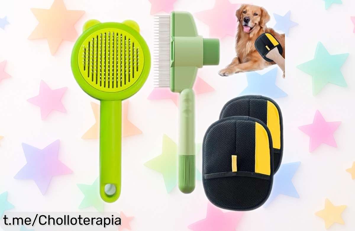 Descubre el cepillo Fellblitz 4 en 1 con autolimpieza que arrasa, olvídate del pelo muerto y mima a tu gato. Aprovecha este ofertón ¡no dejes pasar la oportunidad!