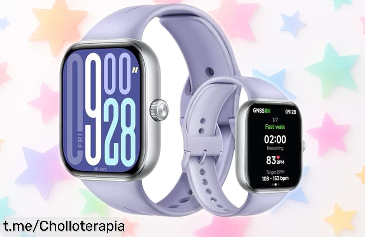 Descubre el increíble reloj inteligente Xiaomi Redmi Watch 5 con pantalla AMOLED y batería de 24 días, ahora a un precio rebajado que no puedes dejar escapar ¡Corre antes de que se agote!