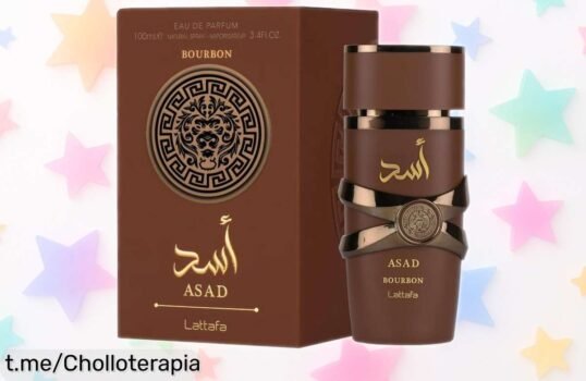 Descubre el intenso perfume Lattafa Asad Bourbon para hombre, rebajado a un precio muy bajo que no volverás a ver, ¡solo quedan pocas unidades y merece tu atención!