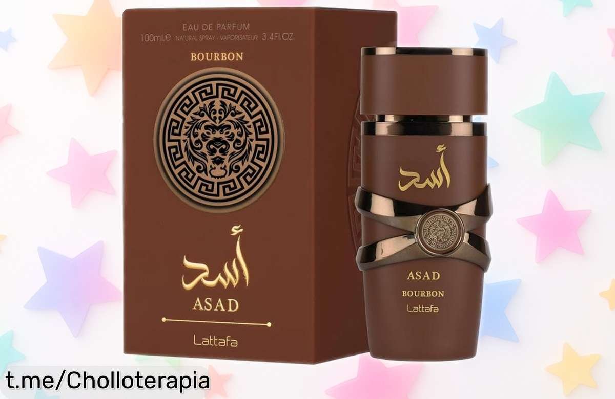 Descubre el intenso perfume Lattafa Asad Bourbon para hombre, rebajado a un precio muy bajo que no volverás a ver, ¡solo quedan pocas unidades y merece tu atención!