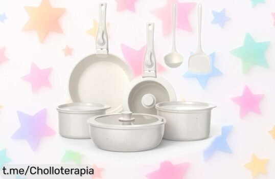 Descubre el juego de ollas y sartenes con mango desmontable 13 piezas cerámica, ¡oferta brutal que da vida a tu cocina! Esta oportunidad se va volando, no te quedes sin él.