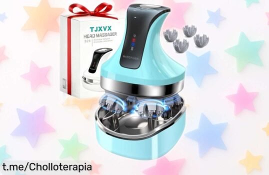 Descubre el masajeador eléctrico de cuero cabelludo IPX7 con 108 puntos 4D a precio rebajado, ¡relájate y estimula tu cabello antes de que se acabe esta oferta increíble!