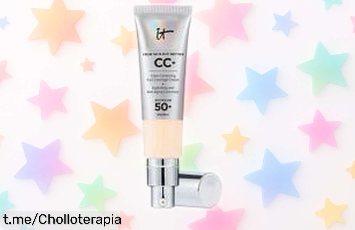 Descubre la CC+ Cream FullCoverage Foundation con SPF 50+ de IT Cosmetics, ¡rebajada a precio loco! No te quedes sin brillar y sentirse fabulosa hoy mismo.