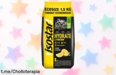 Descubre la bebida isotónica Isostar Hydrate & Perform de 1.5 kg, sabor limón a precio rebajado: ¡hidratación deliciosa y energía al instante para tus entrenamientos! ¡No te quedes sin la tuya!