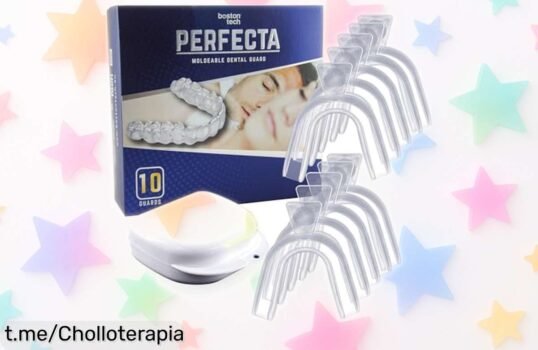 Descubre las 10 férulas de descarga nocturna para bruxismo, ahora a un precio increíble para que duermas sin estrés y despiertes renovado.