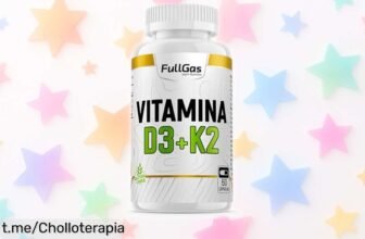Descubre las vitaminas D3 y K2 en softgels veganas, absorción top a precio de ganga. ¡Cuida tus huesos con esta oferta irresistible que no querrás dejar pasar!