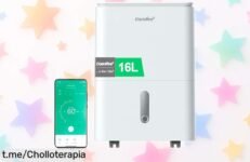 Deshumidificador Comfee 16L súper silencioso con WiFi acaba de bajar su precio, disfruta aire puro y sin humedad ahora mismo, ¡aprovéchalo antes de que se acabe!