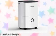 Deshumidificador potente Midea DF20DEN7WF con control por app, un super chollo que no te puedes perder; cuidado fácil para tu hogar a un precio increíble, ¡actúa ya antes de quedarte sin él!